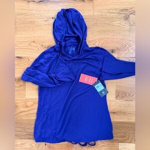 Mountain Hardware S Purple Butter Hooded Pullover